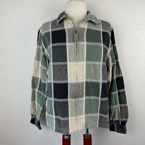 Northcrest Full Zip Collared Jacket Size L EUC